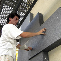 Монтаж теплоизоляции